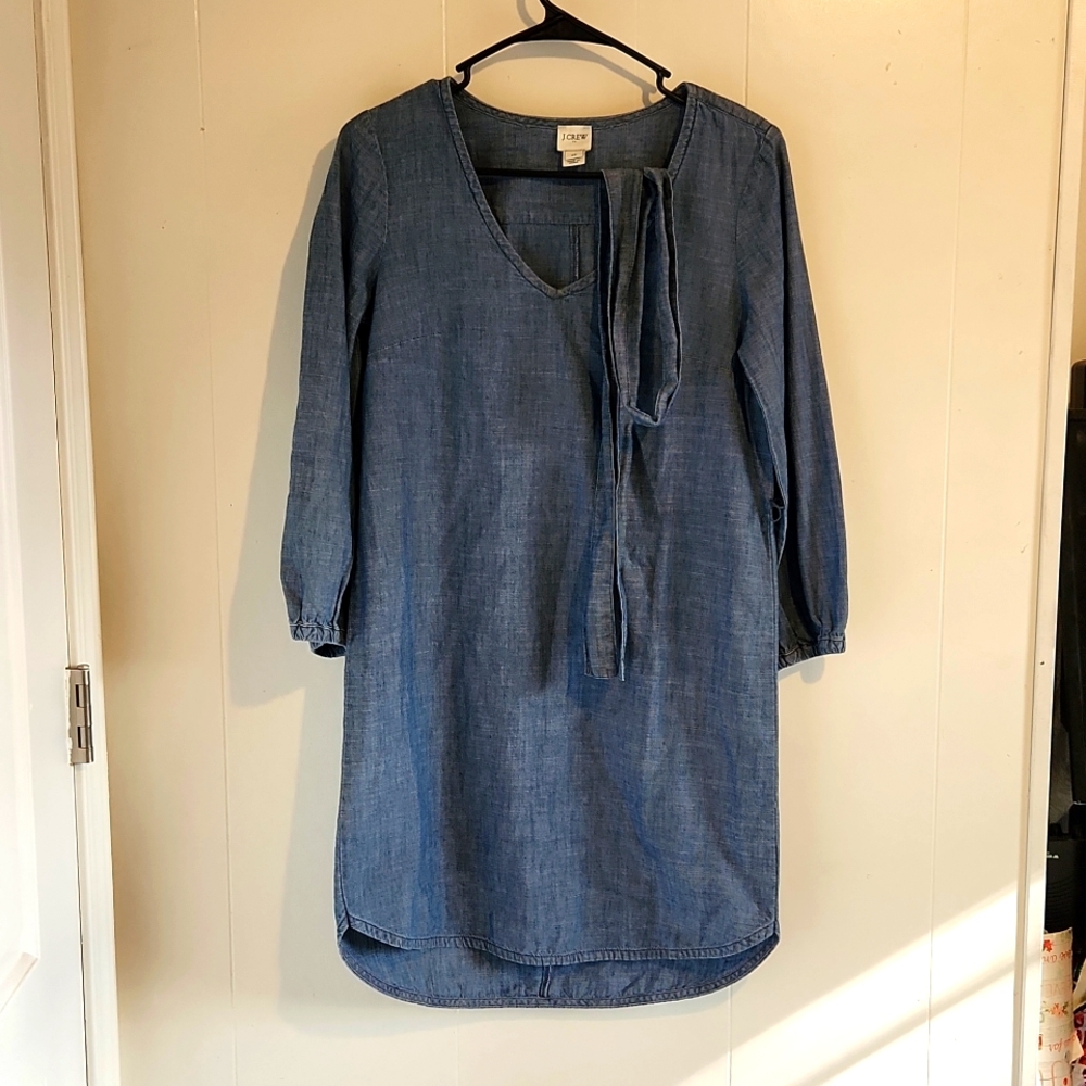 J Crew denim dress